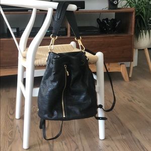 Elizabeth and James Black Connie Sling Bag